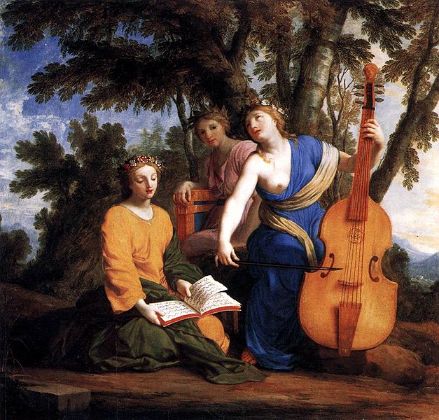 Melpomene Erato et Polymnie